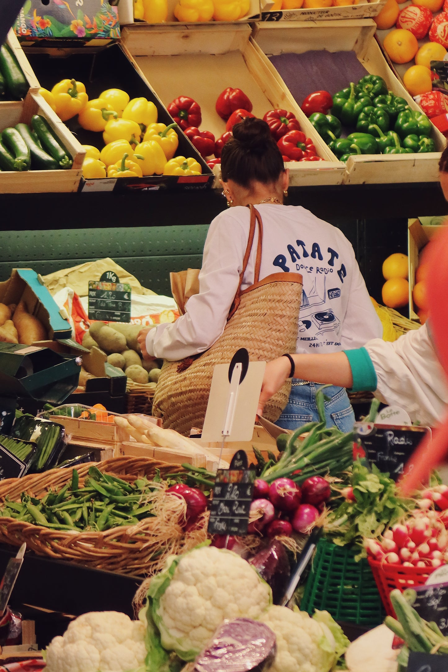 LE STUDIO MANCHES LONGUES - BLANC & BLEU