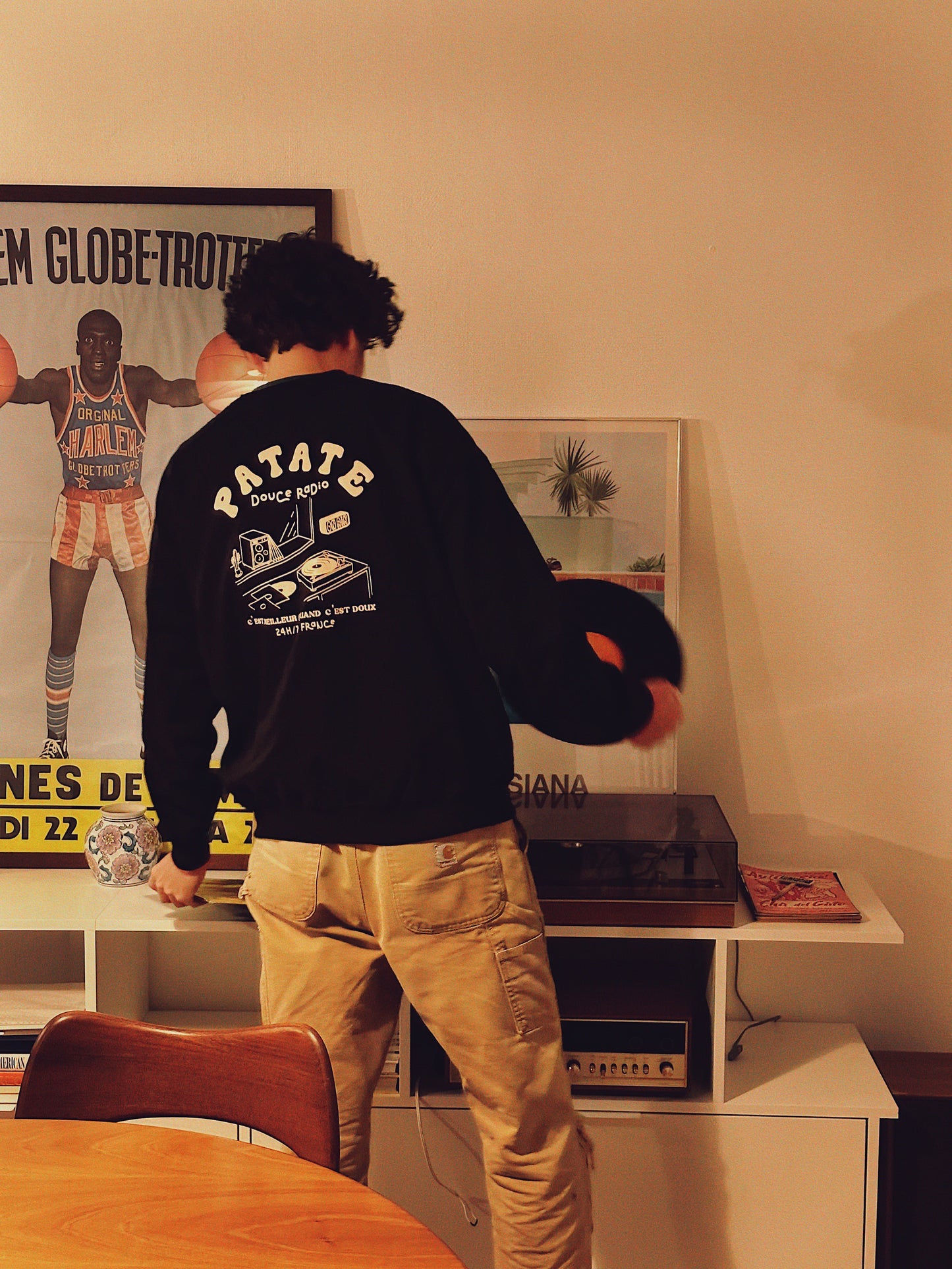 LE STUDIO PULL - NOIR & BEIGE