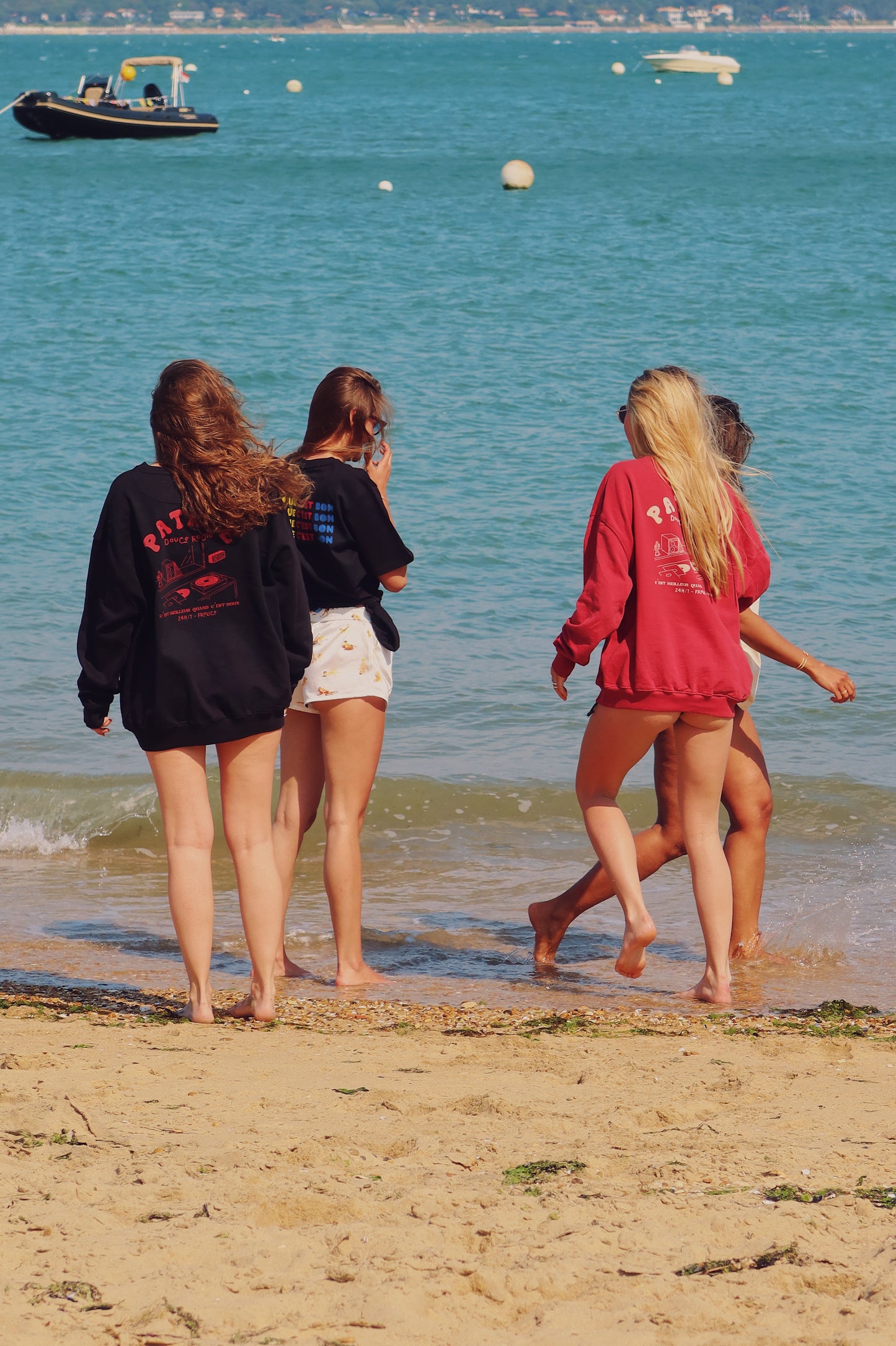 LE STUDIO PULL - ROUGE & BEIGE